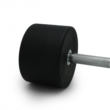 Гантель UNIX Fit PRO круглая обрезиненная 50 кг - 3